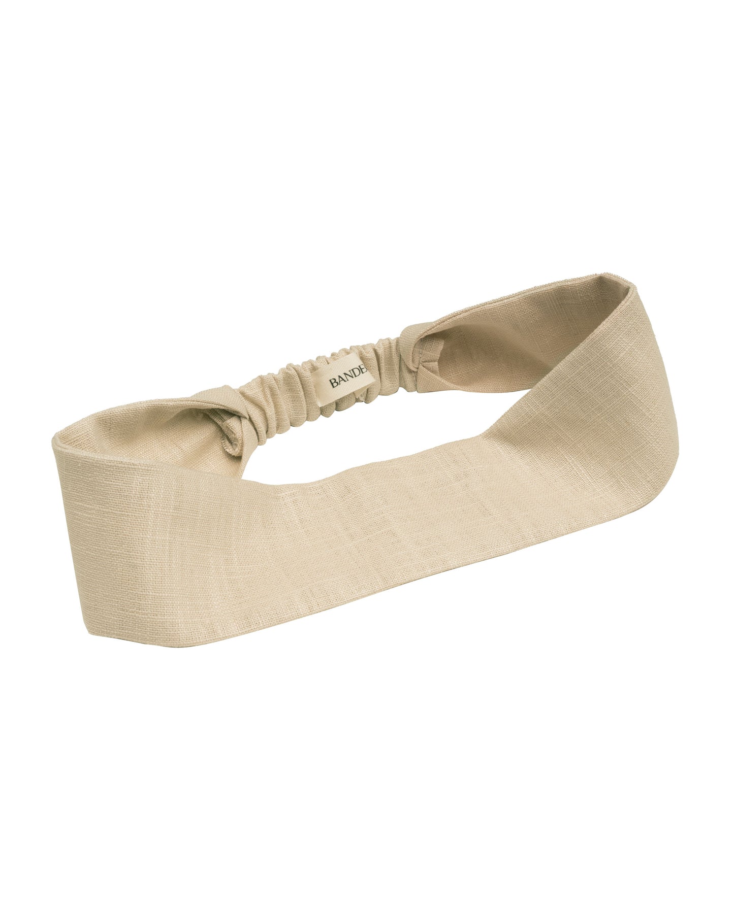 The Linen headband - sand
