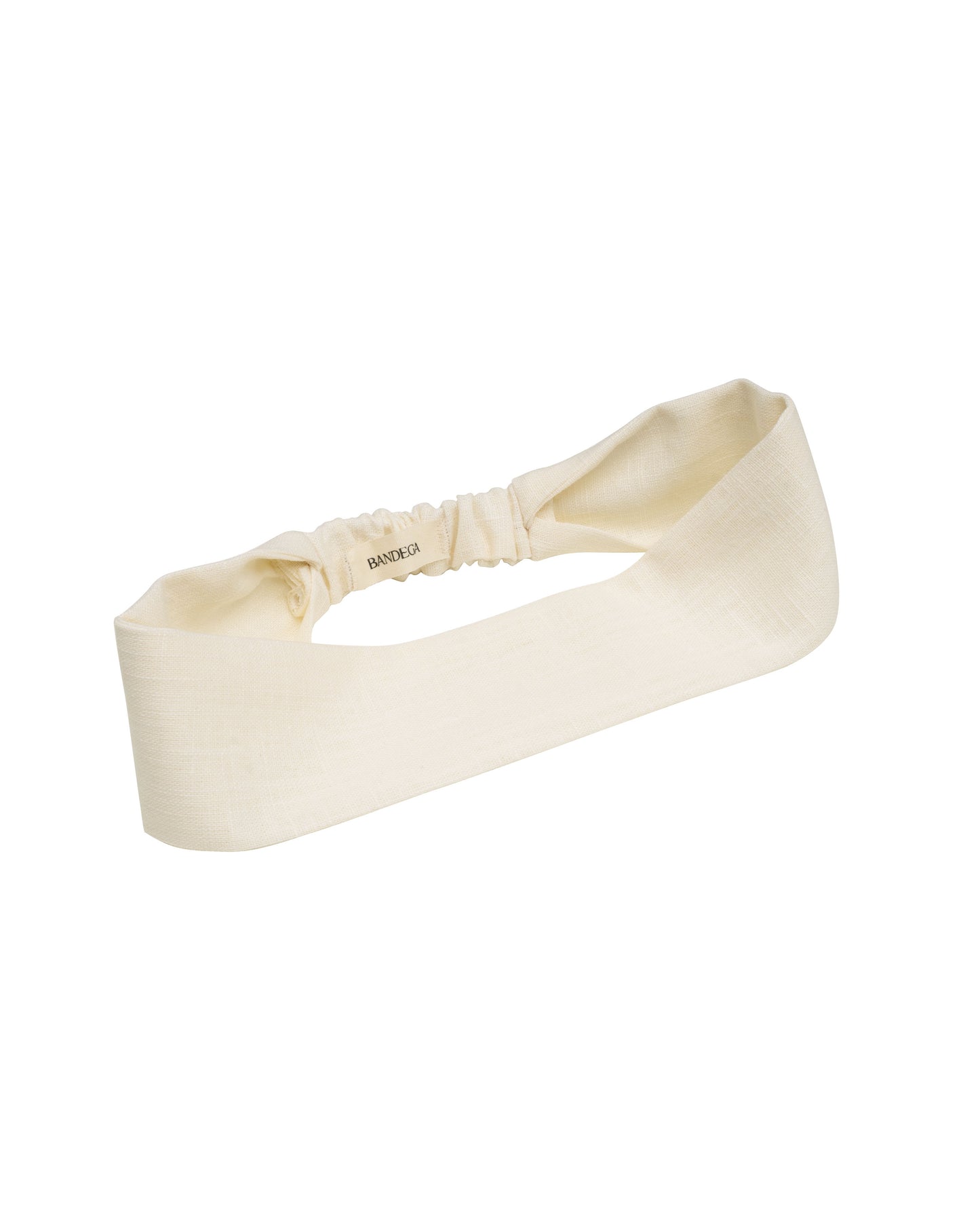 The Linen headband - off-white